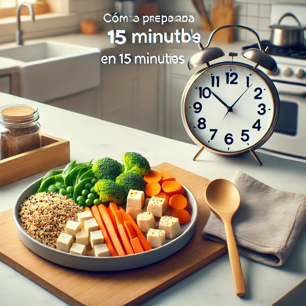 You are currently viewing Cómo preparar una comida saludable en 15 minutos