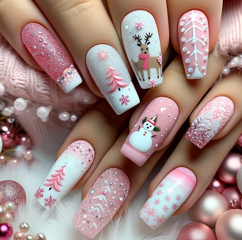 Read more about the article Uñas Navideñas: Ideas y Tendencias para esta Navidad